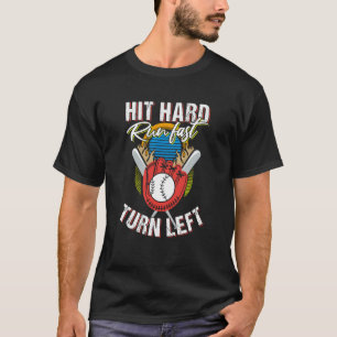 Honkbalspeelwerper en -vanger Honkbal sport T-shirt