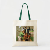  honkbalspel, Kinderen Jongens Sportspeler Tote Bag (Voorkant)