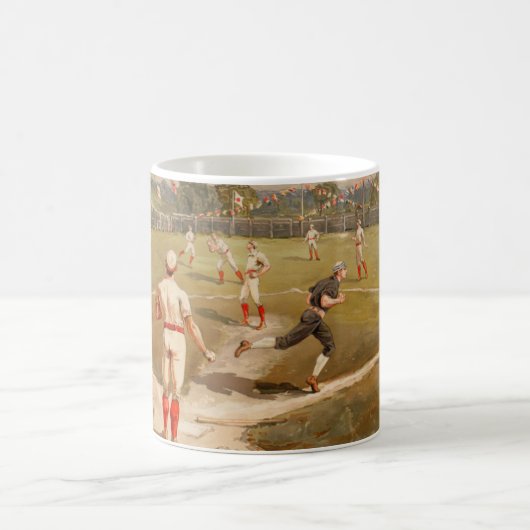 honkbalspel van 1800 koffiemok (Center)