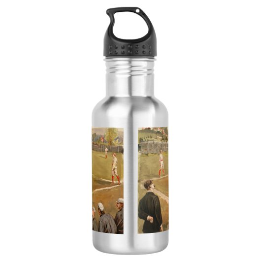  honkbalspel van 1800 waterfles  (Achterkant)