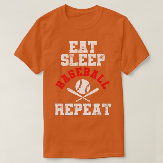 Honkbalspeler 1 t-shirt (Design voorkant)