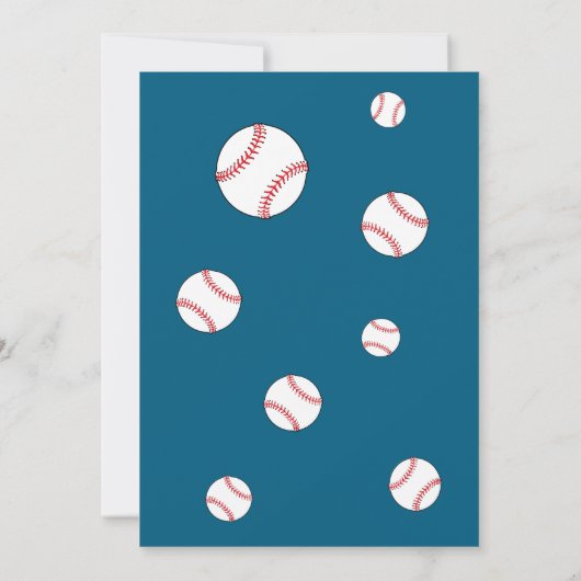 Honkbalspeler 2 Foto Geheugen Mate (Achterkant)