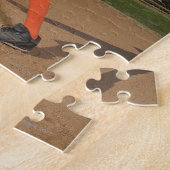honkbalspeler 3 legpuzzel (Zijkant)