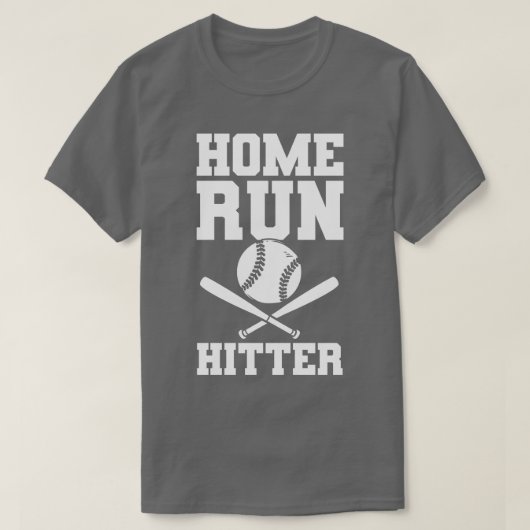 Honkbalspeler 4 t-shirt (Design voorkant)