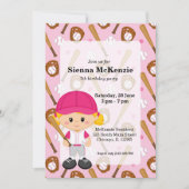 honkbalspeler kaart (Voorkant)