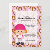 honkbalspeler kaart (Voorkant / Achterkant)