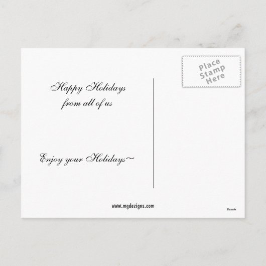 honkbalspeler Kerst Kaarten Feestdagenkaart (Achterkant)