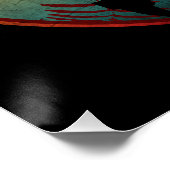  honkbalspeler perfect poster (Hoek)