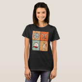 Honkbalspeler Softbal Spel T-shirt (Voorkant volledig)