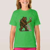 honkbalspeler t-shirt (Voorkant)