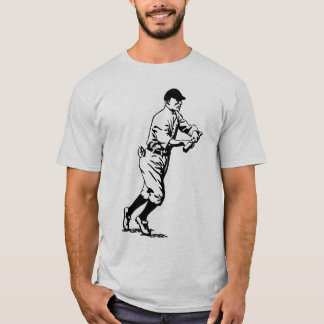honkbalspeler t-shirt