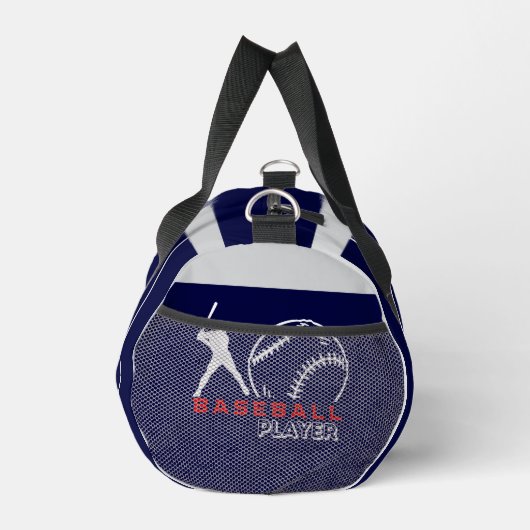 Honkbalspeler, Team, Verjaardagscadeau Plunjezak (Rechts)