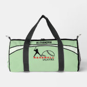 Honkbalspeler, Team, Verjaardagscadeau Plunjezak (Voorkant)