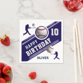 Honkbalspeler Thema Verjaardagsfeest Servet (Insitu)