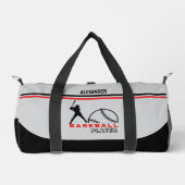 Honkbalspeler, Verjaardagscadeau, Honkbalteam Plunjezak (Voorkant)