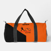 Honkbalspeler, Verjaardagscadeau, Team Plunjezak (Voorkant)