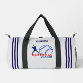 Honkbalspeler, Verjaardagscadeau, Team Plunjezak (Voorkant)