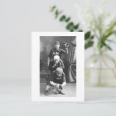 honkbalspelers begin jaren 1900 briefkaart (Staand voorkant)