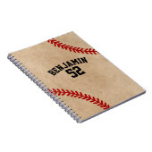 honkbalsport Baseball coach Notitieboek (Rechterzijde)