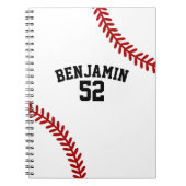 honkbalsport Baseball coach Notitieboek (Voorkant)