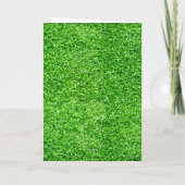 Honkbalsporter NAAM Bal Groen Gras Kaart (Achterkant)