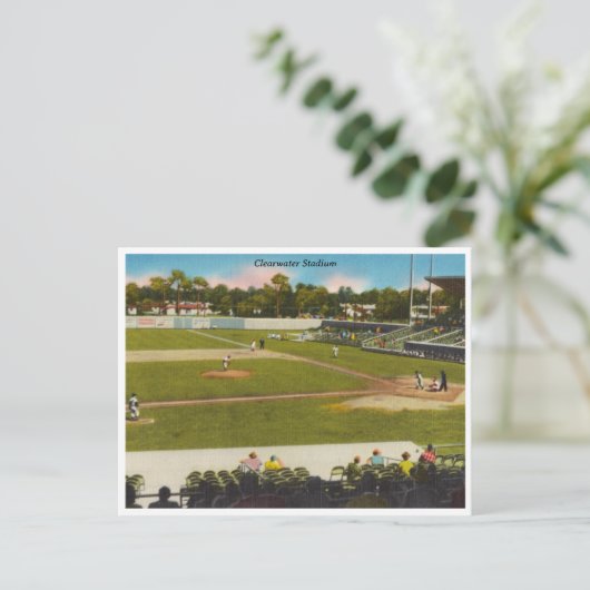 honkbalstadion Clearwater Florida Briefkaart (Staand voorkant)