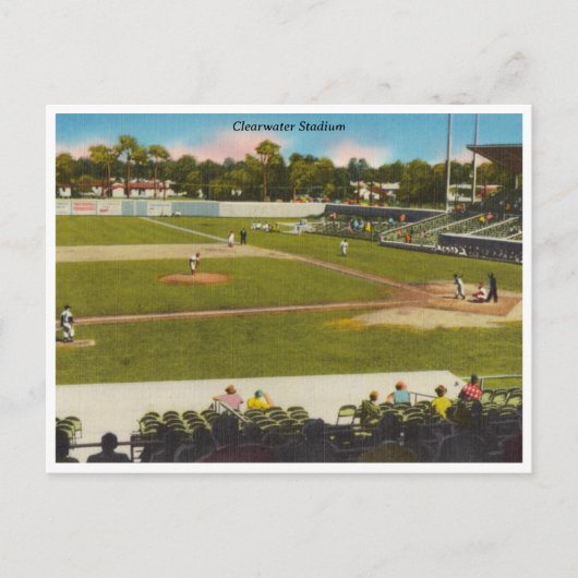  honkbalstadion Clearwater Florida Briefkaart (Voorkant)