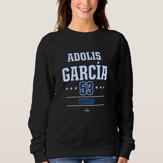 Honkbalster Adolis Garcia Texas MLBPA Trui (Voorkant)