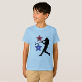 honkbalster t-shirt (Voorkant volledig)