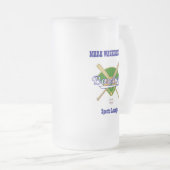 Honkbalteamspeler Sports Lounge frisdrank Matglas Bierpul (Voorkant rechts)