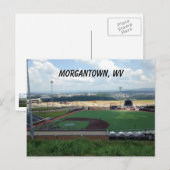 Honkbalveld bij Morgantown, WV Briefkaarten (Voorkant / Achterkant)