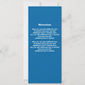 honkbalverjaardagskaart kaart (Achterkant)