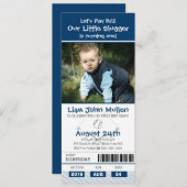 honkbalverjaardagskaart kaart (Voorkant / Achterkant)