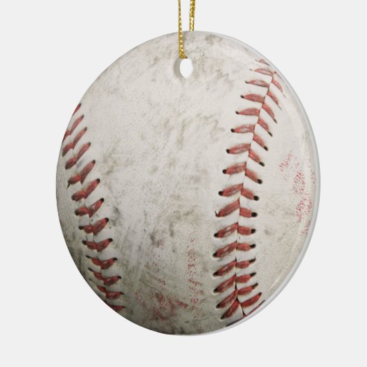 honkbalversiering keramisch ornament (Links)