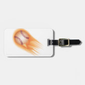 honkbalvuur bagagelabel (Voorkant horizontaal)