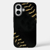 honkbalzwart Case-Mate iPhone case (Achterkant)