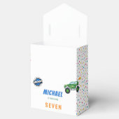 Honkbeep-vroom-monstervrachtwagen - jarig bedankdoosjes (Geopend)