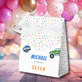 Honkbeep-vroom-monstervrachtwagen - jarig bedankdoosjes