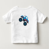 Honkbeep-vroom-monstervrachtwagen - jarig kinder shirts (Achterkant)