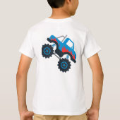 Honkbeep-vroom-monstervrachtwagen - jarig t-shirt (Achterkant)
