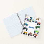 Honkbeep-vroommonster Notitieboek (Binnen)