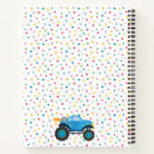 Honkbeep-vroommonster Notitieboek (Achterkant)