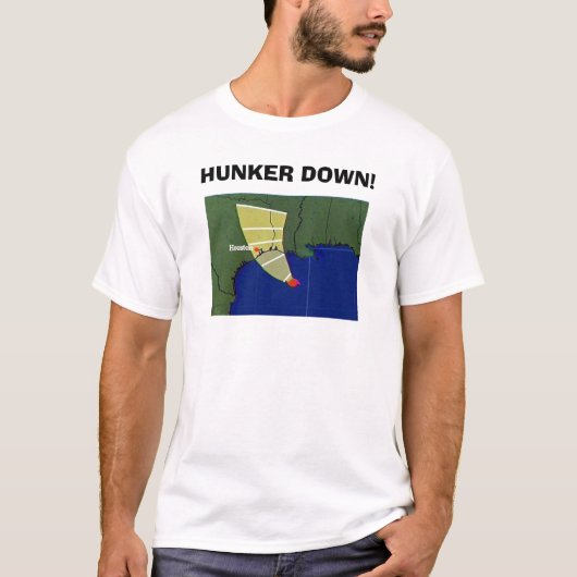 HONKER DOWN WHITE T-SHIRT (Voorkant)