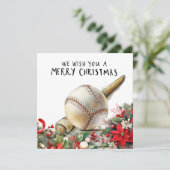 Honkerd Kerstmis Feestdagenkaart (Staand voorkant)