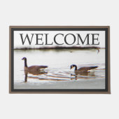 Honkers (Canada Geese) - Welkom Deurmat (Voorkant)