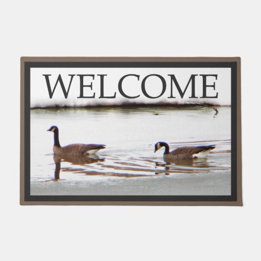 Honkers (Canada Geese) - Welkom Deurmat (Voorkant)