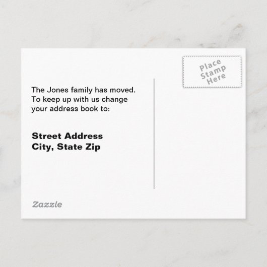 Honkers - Canada Gese Aankondigingskaart (Achterkant)