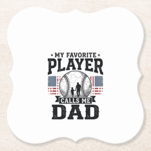 Honkey Baseball Favoriete Speler Vintage Vector On Kartonnen Onderzetters