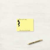 Honkey is leven post-it® notes (Op bureau)