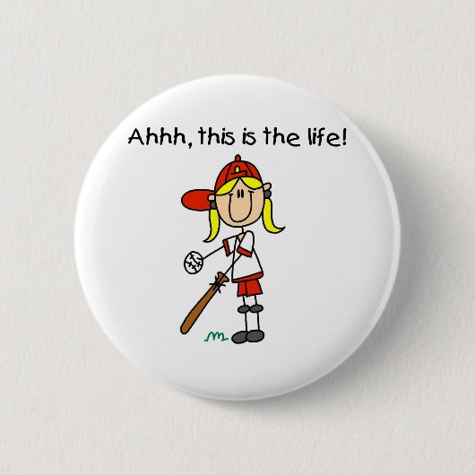 Honkey is Leven Ronde Button 5,7 Cm (Voorkant)